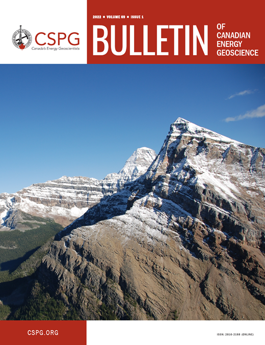 Bulletin of Canadian Energy Geoscience
